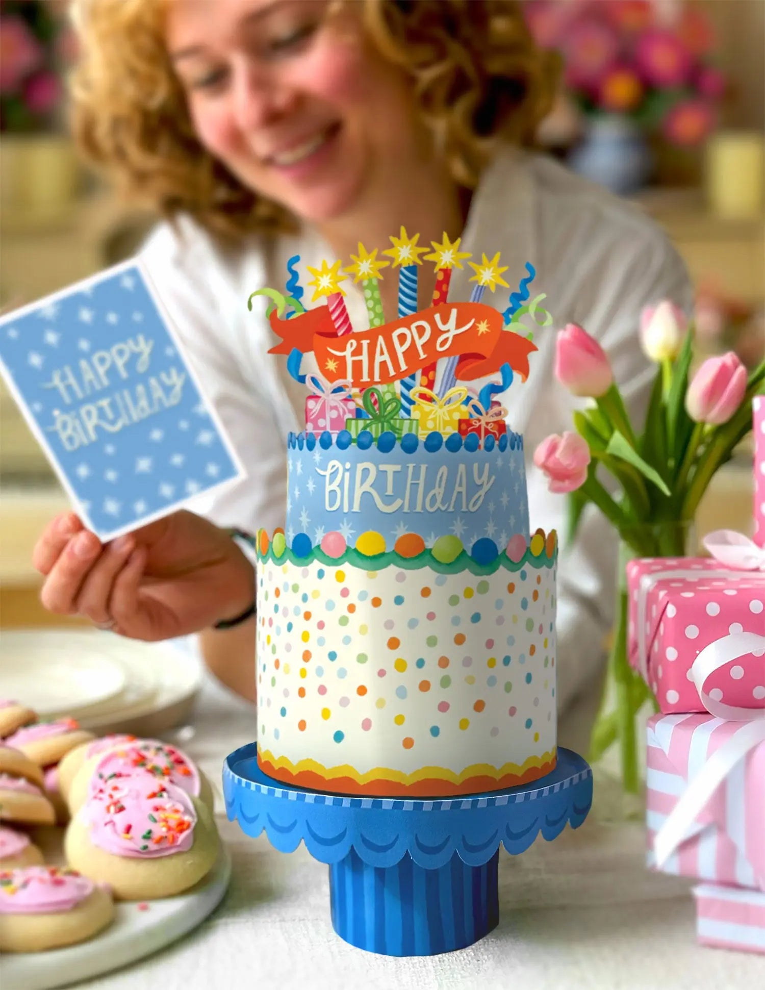 Confetti Birthday Cake - FreshCut Paper