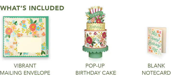 Blooming Birthday Cake