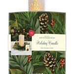Glowing Holiday Candle Freshcut Paper