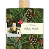 Glowing Holiday Candle Freshcut Paper
