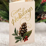 Glowing Holiday Candle Freshcut Paper