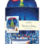 Christmas Skating Scene Freshcut Paper