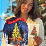 Christmas Skating Spectacular Freshcut Paper