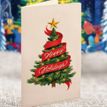 Christmas Skating Scene Freshcut Paper