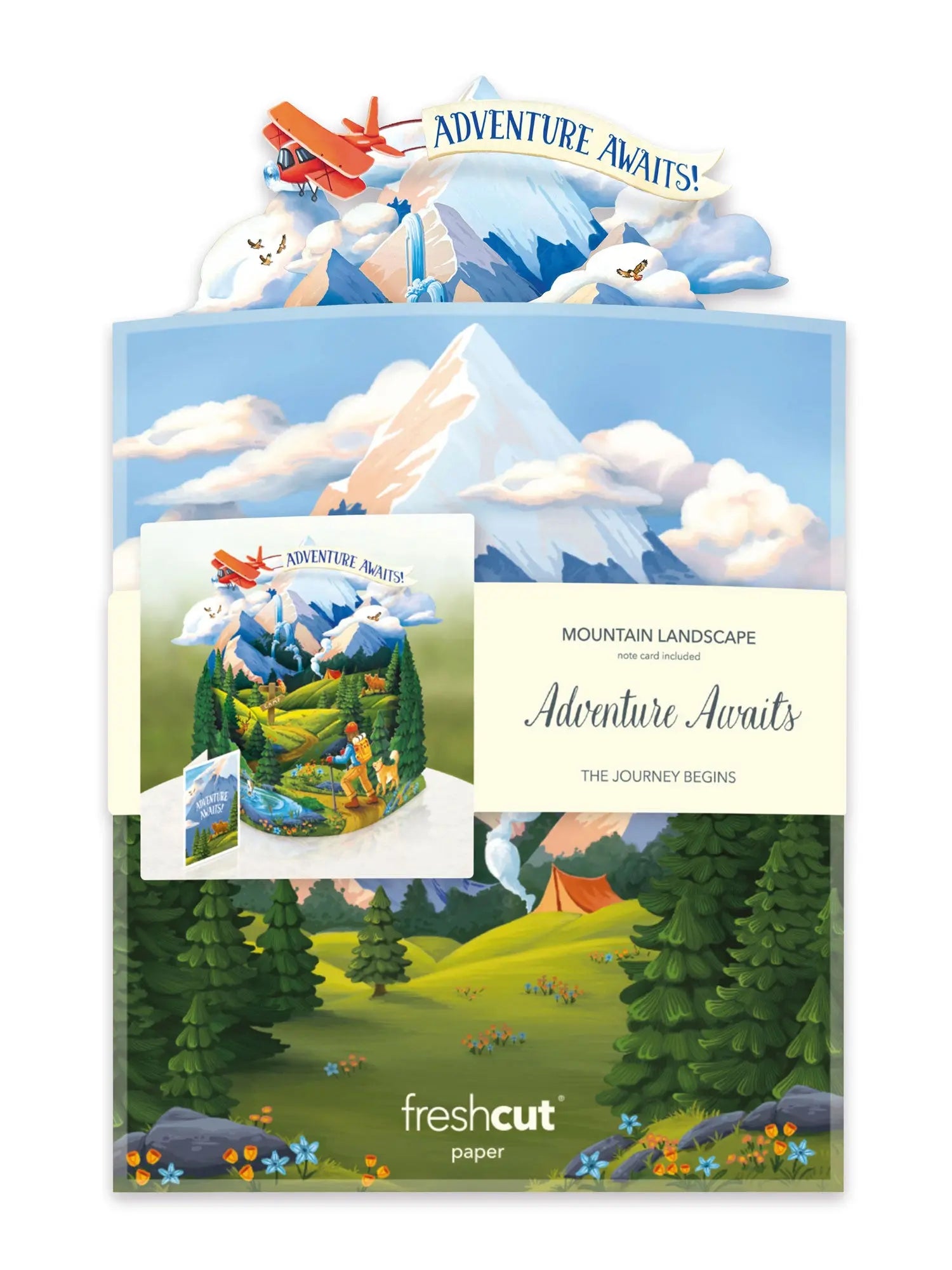 Adventure Awaits - FreshCut Paper