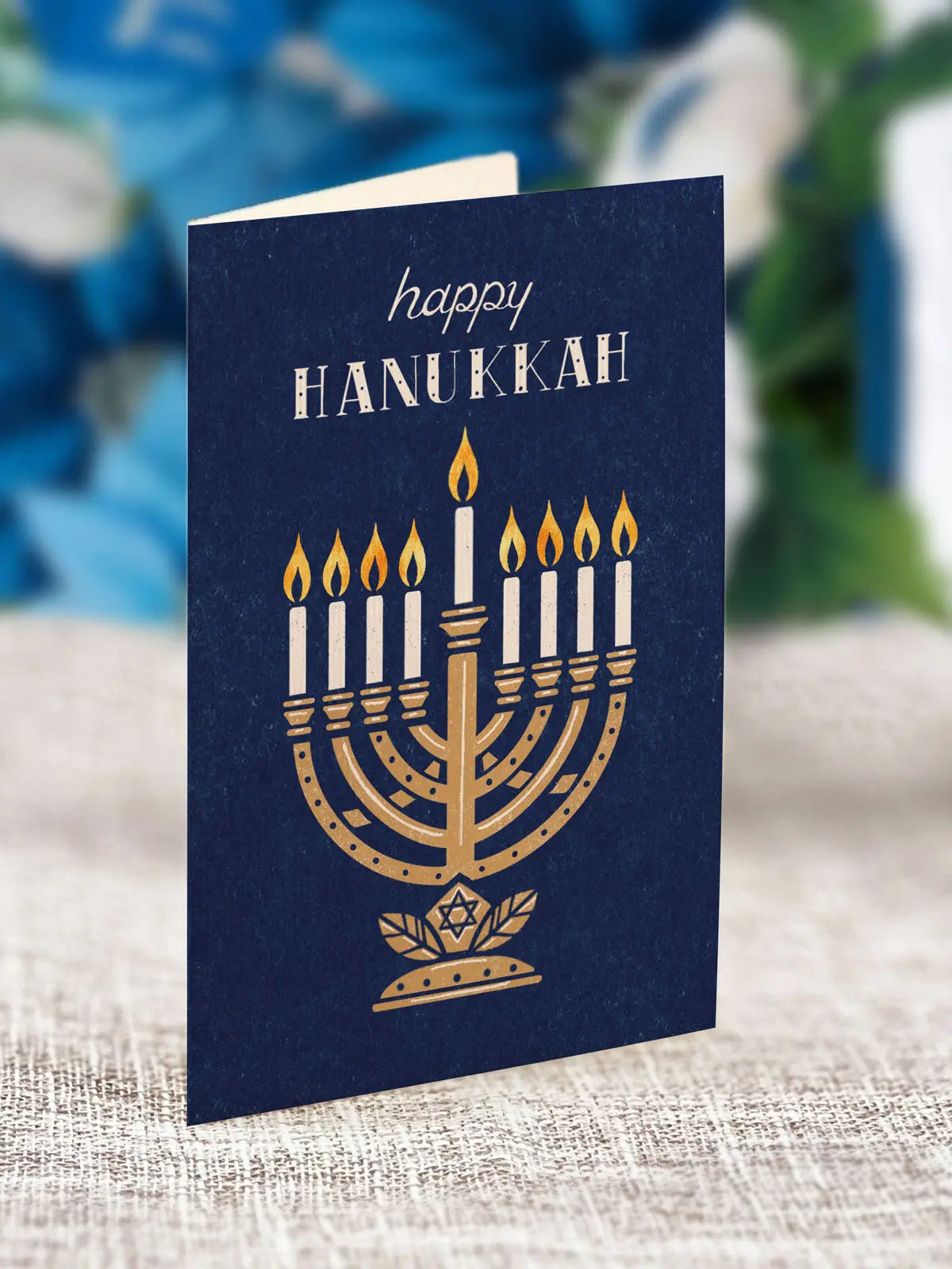Hanukkah Wishes Notecard