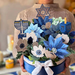 Hanukkah Wishes with Model