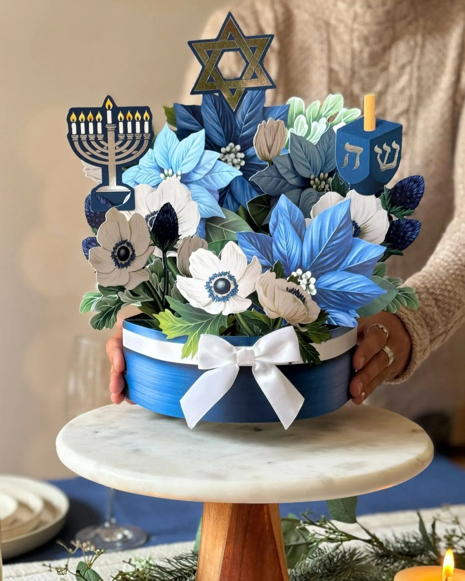 Hanukkah wishes bouquet