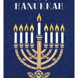 Hanukkah Wishes Card - FreshCut Paper