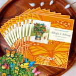 Mini Butterflies and Buttercups Pop-Up Card FreshCut Paper
