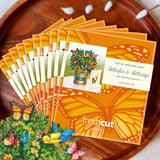 Mini Butterflies and Buttercups Pop-Up Card FreshCut Paper