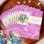 Mini Lilies & Lupines Pop-Up Card FreshCut Paper