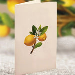 Mini Lemon Blossom Tree notecard
