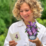 mini garden lilac bouquet