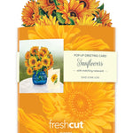 Mini Sunflowers and Envelope