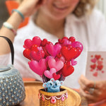 Mini Heart Balloons Pop-Up Card - FreshCut Paper