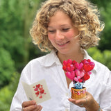 Mini Heart Balloons Pop-Up Card - FreshCut Paper