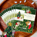 Mini Meowy Christmas Tree Pop-Up Card - FreshCut Paper