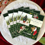 Mini Meowy Christmas Tree Pop-Up Card - FreshCut Paper