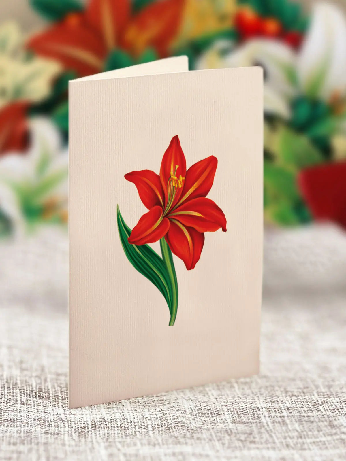 Mini Winter Joy Wreath Pop-Up Card - FreshCut Paper