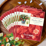Mini Strawberry Blossom Pop-Up Card - FreshCut Paper