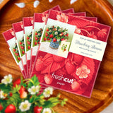 Mini Strawberry Blossom Pop-Up Card - FreshCut Paper