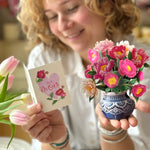Mini Mother's Day Peony Paradise Pop-Up Card - FreshCut Paper
