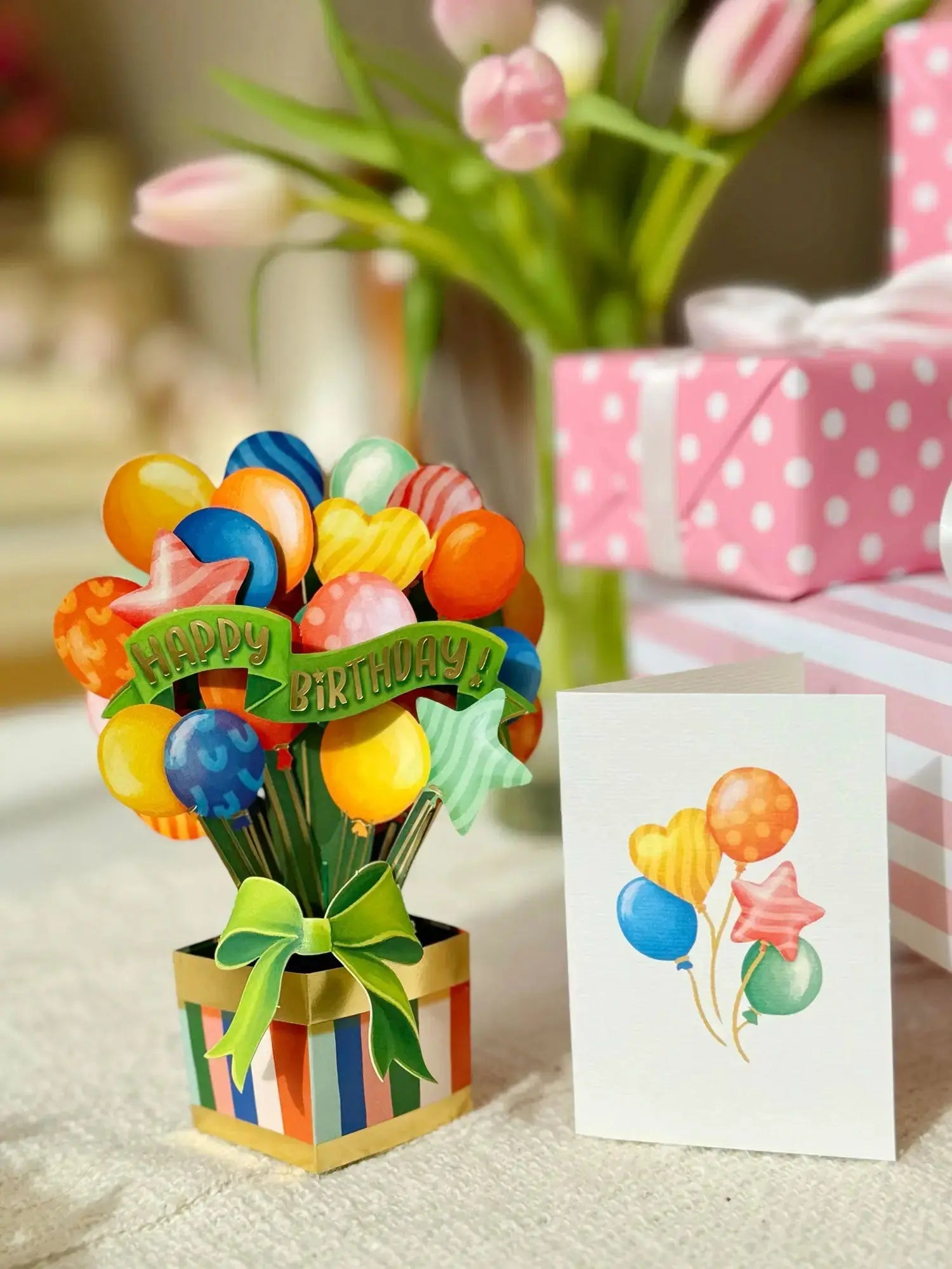 Mini Birthday Balloons FreshCut Paper