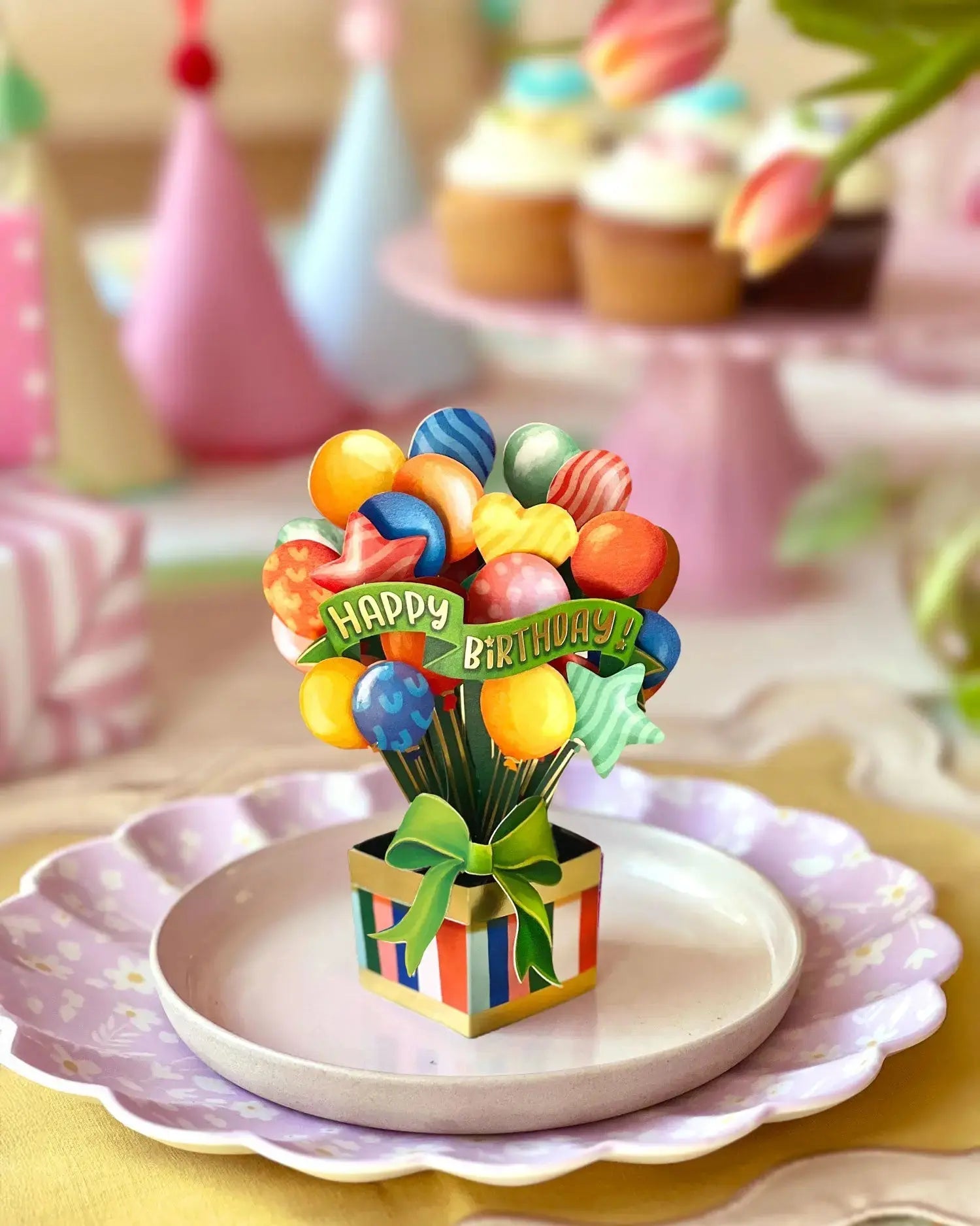 Mini Birthday Balloons FreshCut Paper