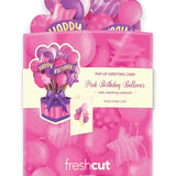 Mini Pink Birthday Balloons FreshCut Paper