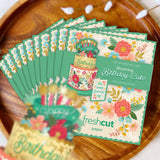 Mini Blooming Cake Pop-Up Card FreshCut Paper