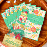 Mini Blooming Cake Pop-Up Card FreshCut Paper