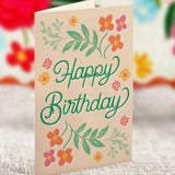 Mini Blooming Cake Pop-Up Card FreshCut Paper