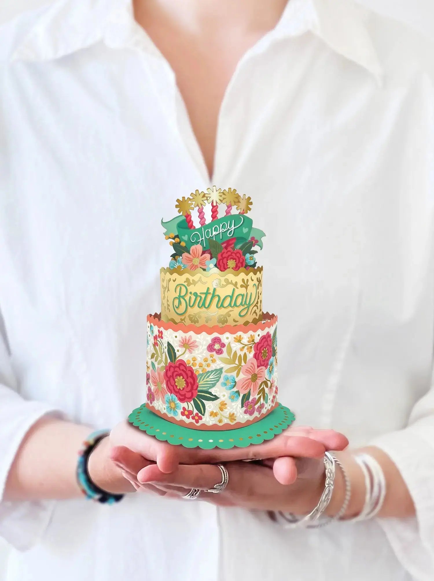 Mini Blooming Cake FreshCut Paper
