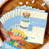 Mini Confetti Cake Pop-Up Card FreshCut Paper