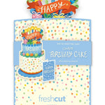 Mini Confetti Cake FreshCut Paper