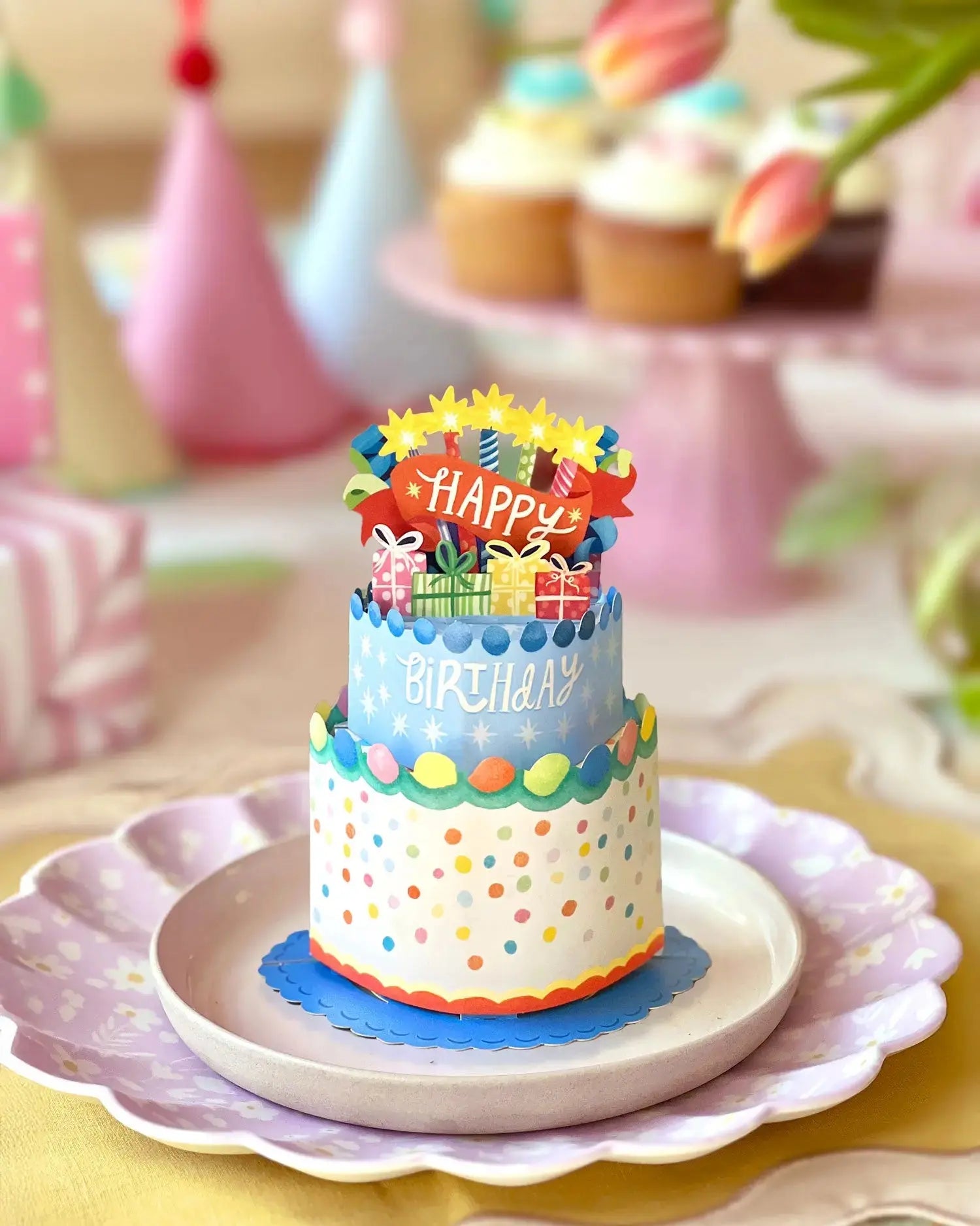 Mini Confetti Cake FreshCut Paper
