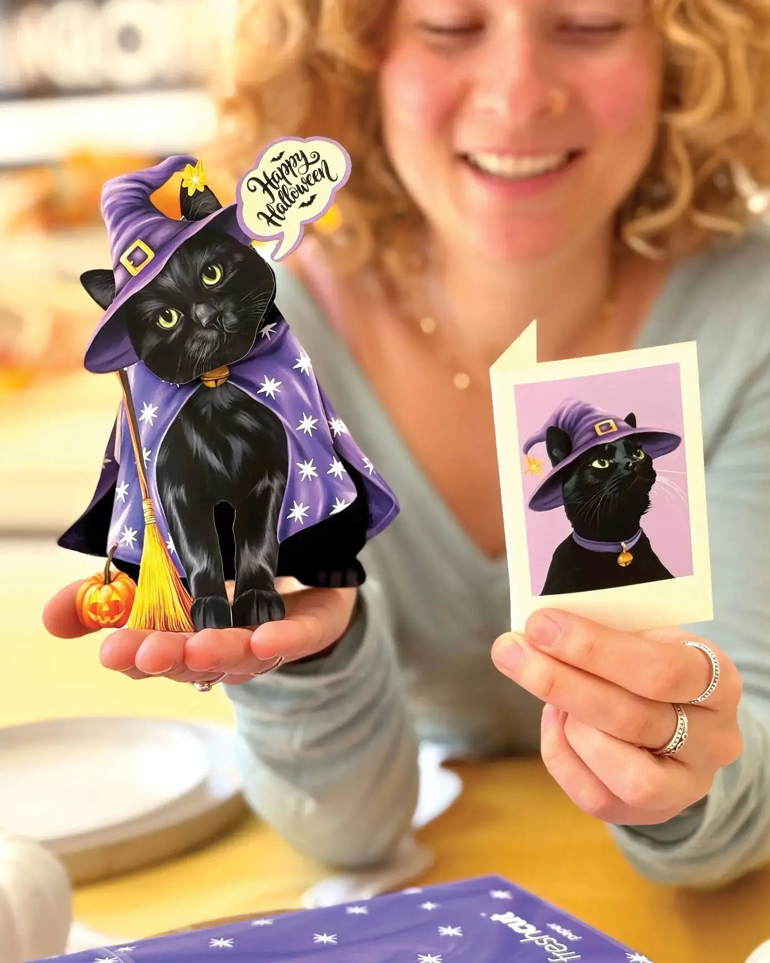 Mini Halloween Cat FreshCut Paper