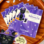 Mini Halloween Cat Pop-Up Card FreshCut Paper