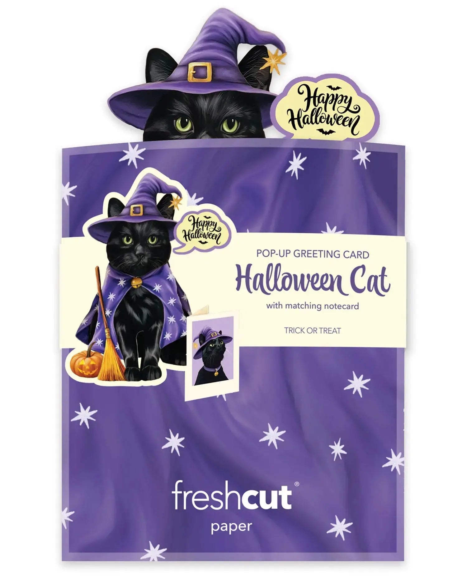 Mini Halloween Cat FreshCut Paper