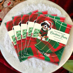 Mini Christmas Puppy Pop-Up Card FreshCut Paper