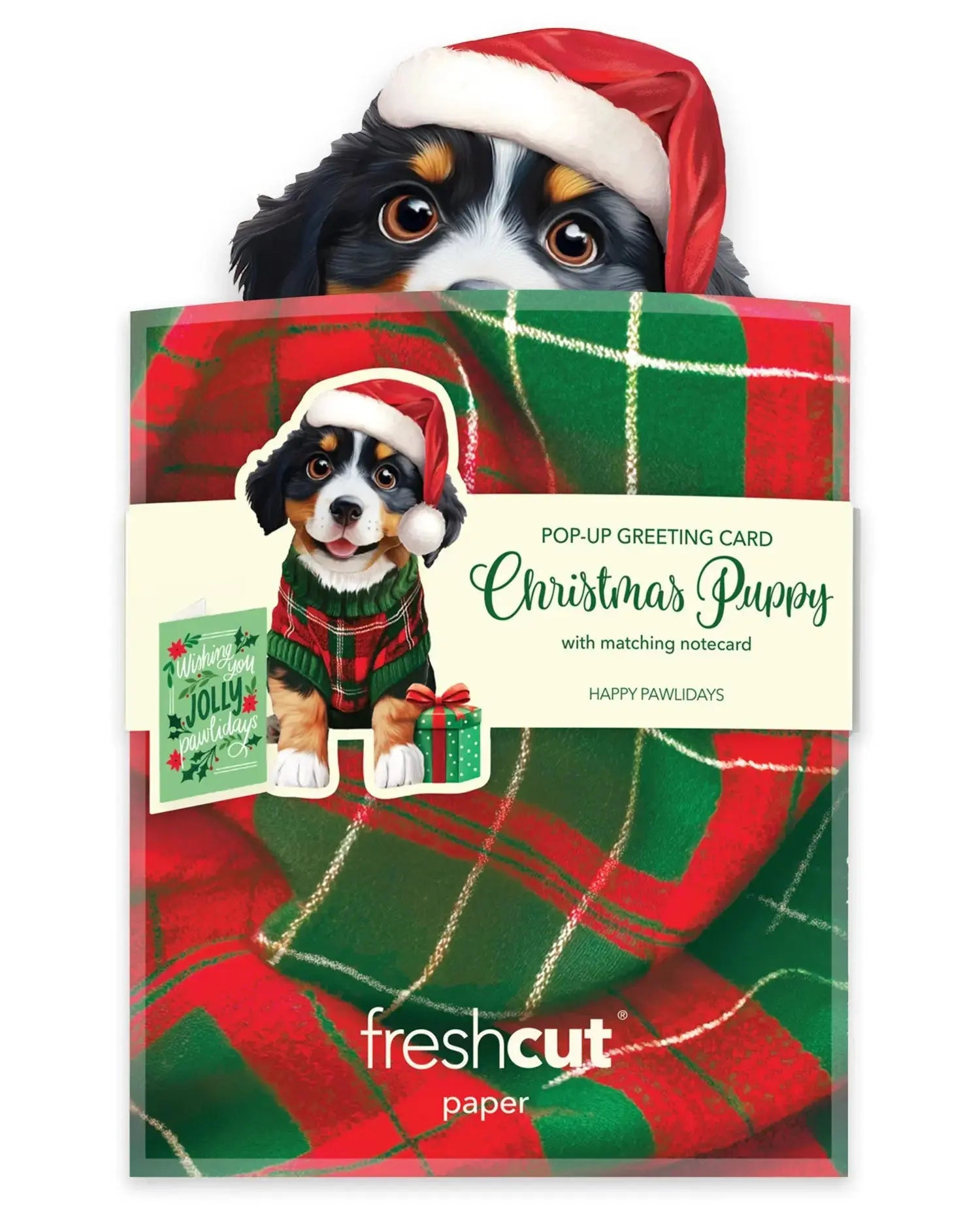 Mini Christmas Puppy FreshCut Paper