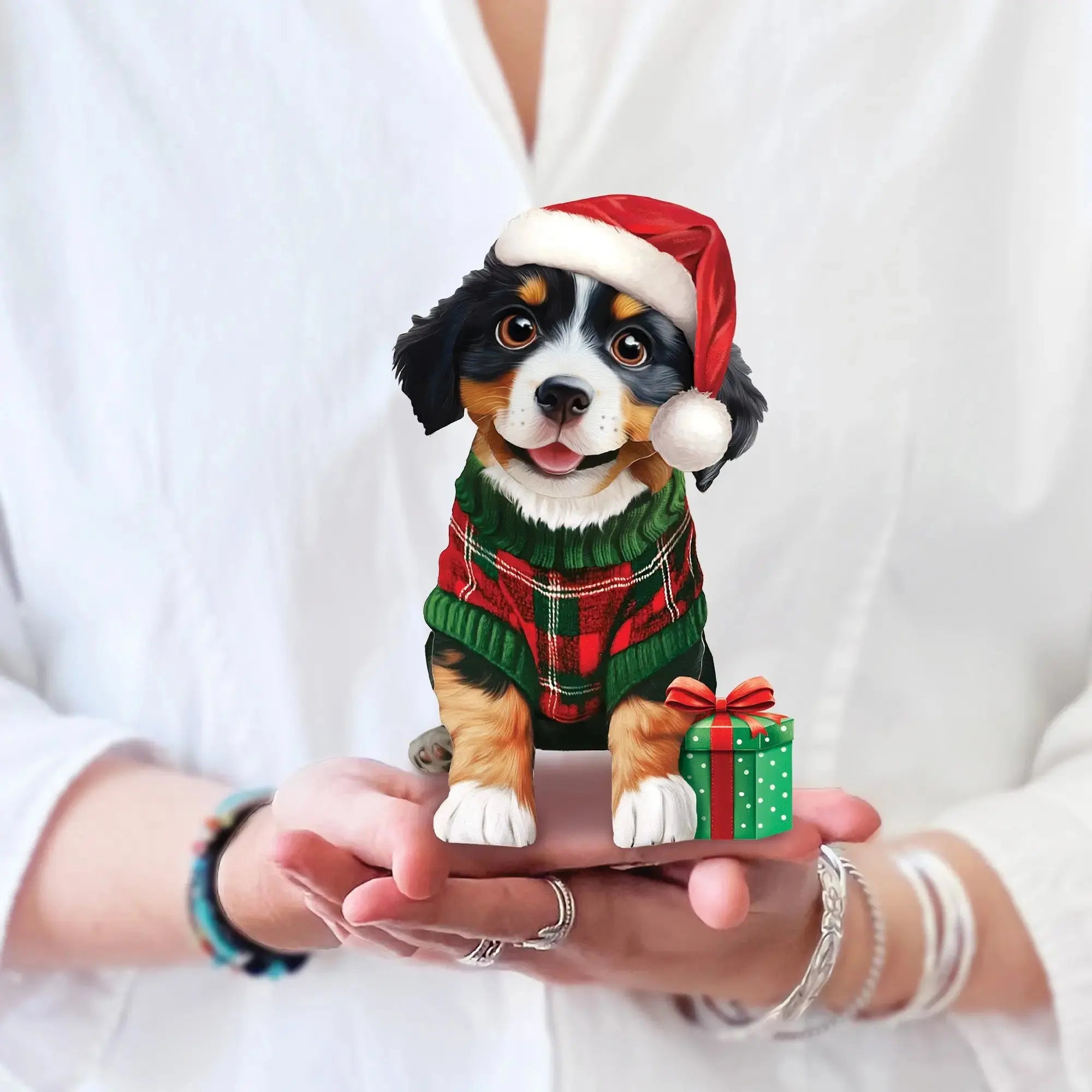 Mini Christmas Puppy FreshCut Paper