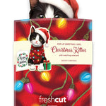 Mini Christmas Kitten FreshCut Paper