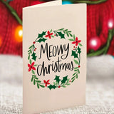 Mini Christmas Kitten FreshCut Paper