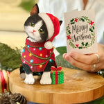 Mini Christmas Kitten FreshCut Paper