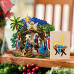 Mini Starlit Nativity FreshCut Paper