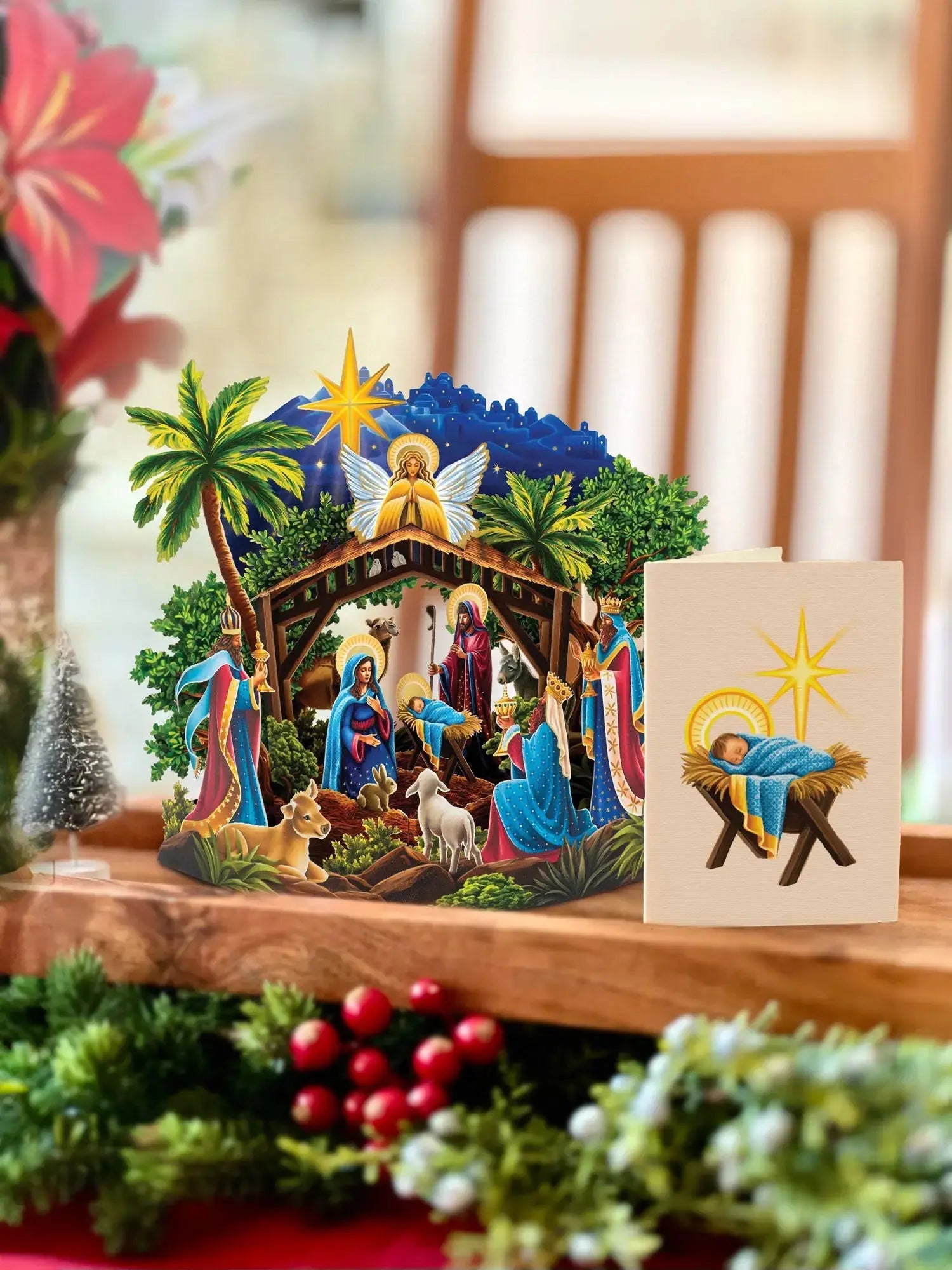 Mini Starlit Nativity FreshCut Paper
