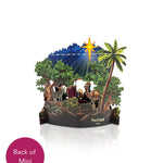 Mini Starlit Nativity Pop-Up Card FreshCut Paper