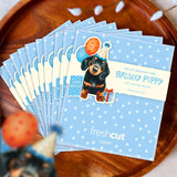 Mini Birthday Puppy Pop-Up Card FreshCut Paper